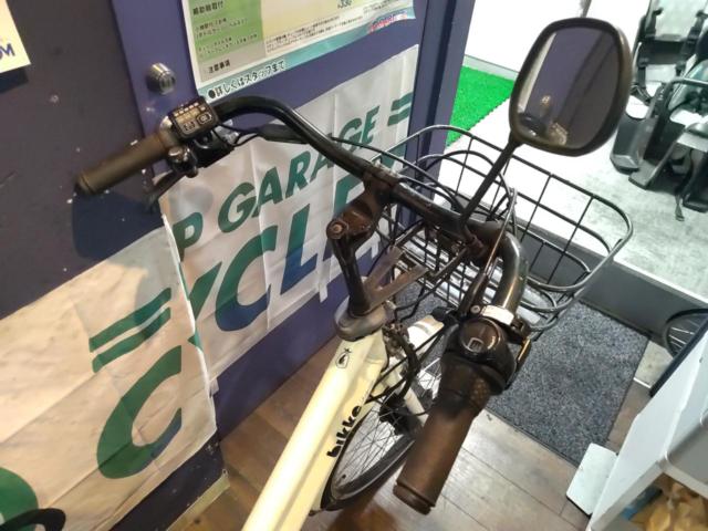 BRIDGESTONE bikke GRI 2017年 24x1.75/20x2.125 内装3段変速 8Ah 電動アシスト自転車 ホワイト
