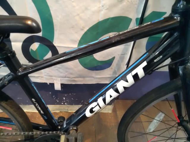 GIANT ESCAPE Jr 24x1.25インチ 外装7段変速 キッズ自転車 ブラック×ブルー