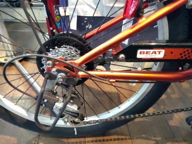 あさひ DRIDE BEAT 22x1.95インチ 外装6段変速 キッズ自転車 オレンジ