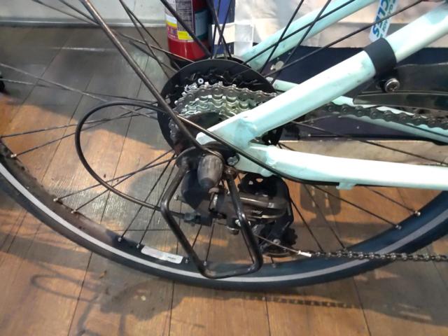 BRIDGESTONE シュライン 26インチ 外装7段変速 キッズ自転車 グリーン