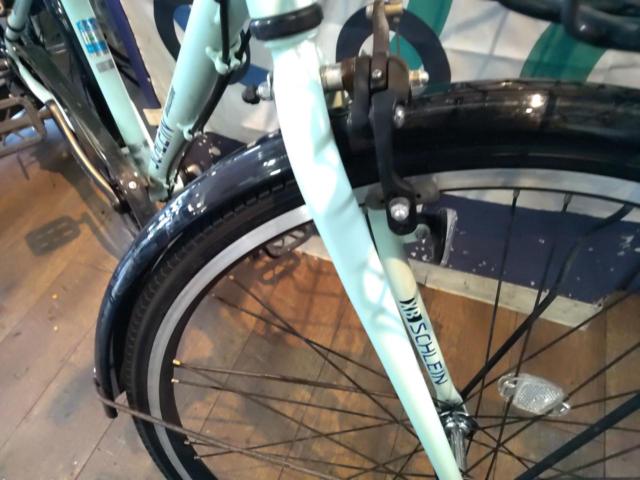 BRIDGESTONE シュライン 26インチ 外装7段変速 キッズ自転車 グリーン