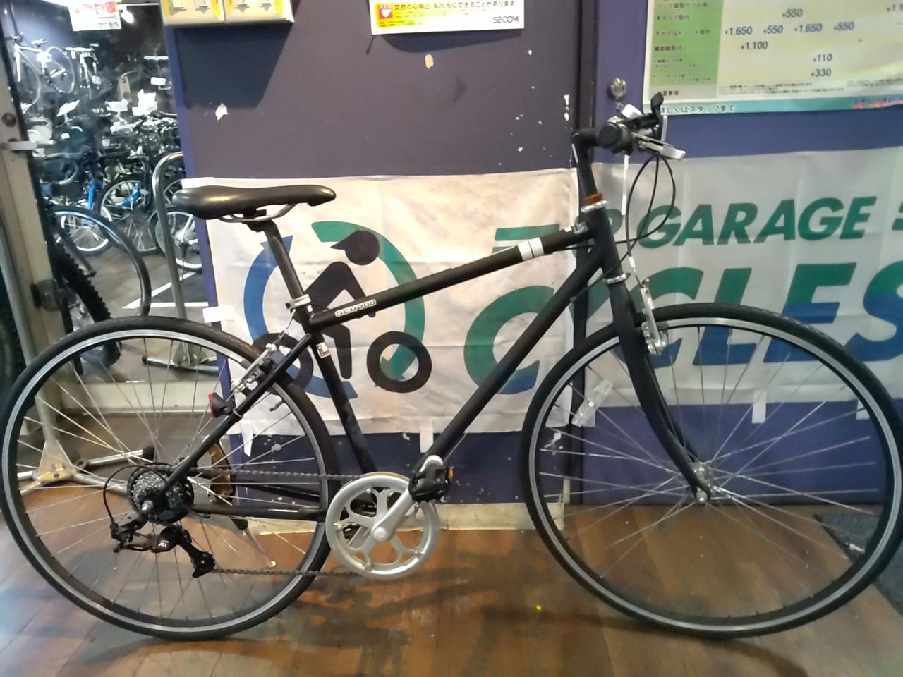 【現状販売品】ASAHI CYCLE SCH700 700x28c 外装6段変速 スチールクロスバイク ブラック