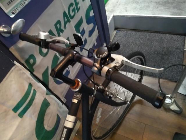 【現状販売品】ASAHI CYCLE SCH700 700x28c 外装6段変速 スチールクロスバイク ブラック