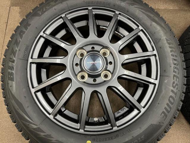 weds VELVA IGOR+ BRIDGESTONE BLIZZAK VRX2