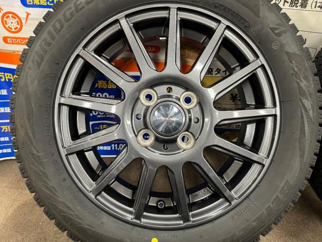 weds VELVA IGOR+ BRIDGESTONE BLIZZAK VRX2
