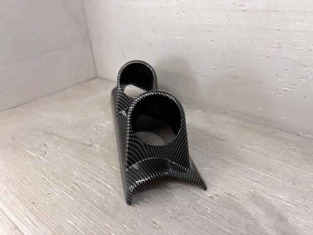 Unknown Manufacturer
Dual meter gauge pillar
Carbon style