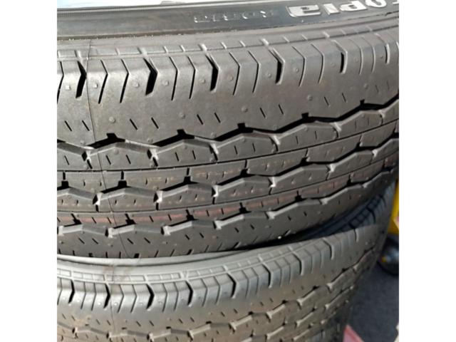 TOYOTA 200系ハイエース 純正スチールホイール+ BRIDGESTONE ECOPIA RD613