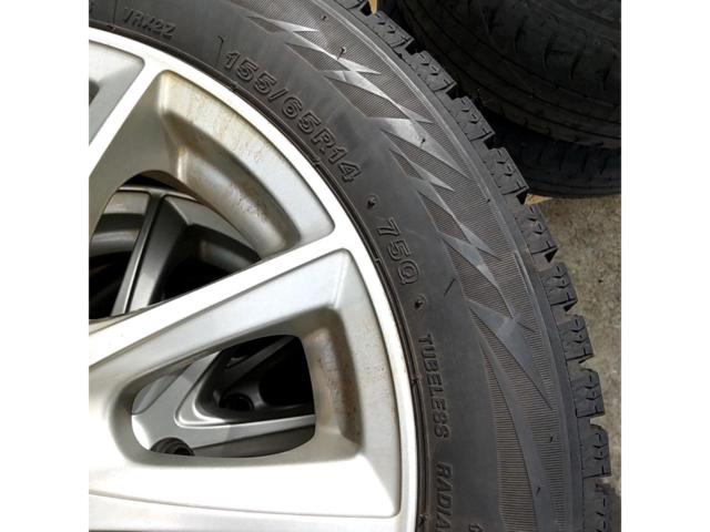 ダイハツ純正 アルミホイール+BRIDGESTONE VRX 2