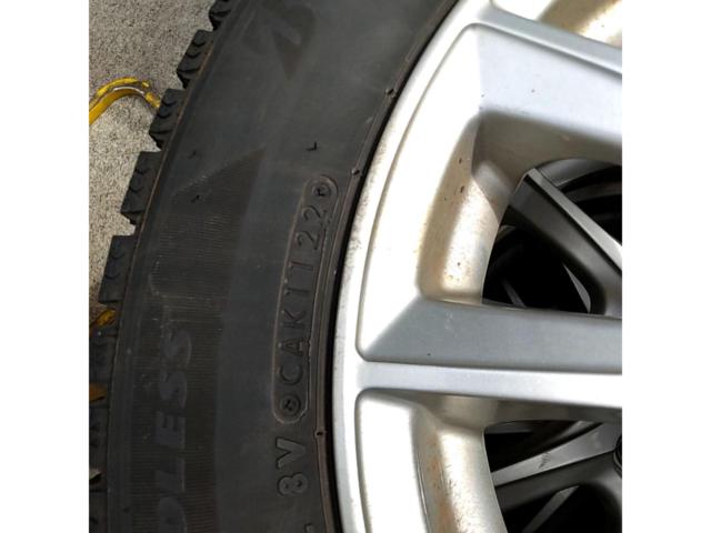 ダイハツ純正 アルミホイール+BRIDGESTONE VRX 2