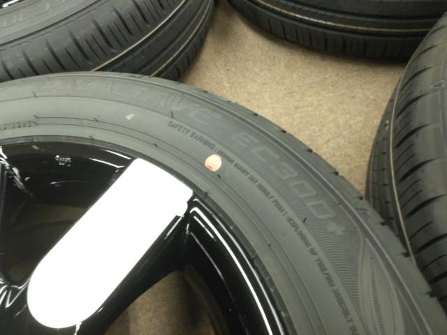 HONDA GT/フリード AIR EX 純正アルミホイール  + DUNLOP ENASAVE EC300+