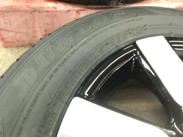 HONDA GT/フリード AIR EX 純正アルミホイール  + DUNLOP ENASAVE EC300+