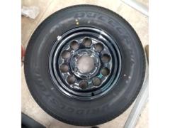 スズキ ジムニーノマド純正スチールホイール + BRIDGESTONE DUELER H/L 【スペアタイヤ用に!】