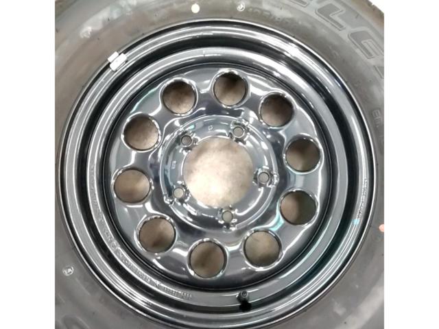 スズキ ジムニーノマド純正スチールホイール + BRIDGESTONE DUELER H/L 【スペアタイヤ用に!】