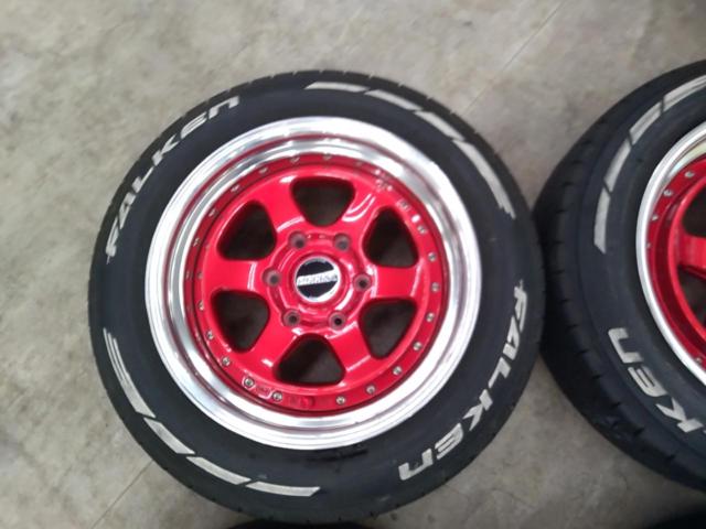 ☆オーバーフェンダーハイエース☆essex  EL-17+FALKEN W11