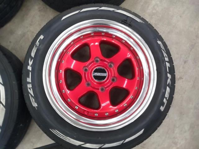 ☆オーバーフェンダーハイエース☆essex  EL-17+FALKEN W11