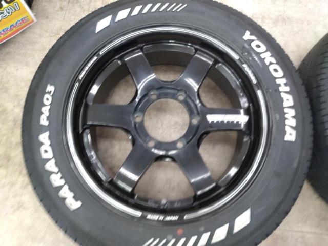 【☆ハイエースサイズ☆】RAYS VOLK RACING TE37SB + YOKOHAMA PARADA PA03