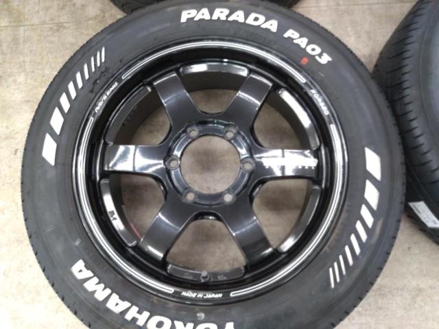 【☆ハイエースサイズ☆】RAYS VOLK RACING TE37SB + YOKOHAMA PARADA PA03