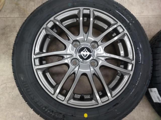 weds VELVA ZS + BRIDGESTONE NEWNO 【未使用国産タイヤ付き!適合軽自動車多数!!】