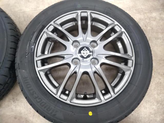 weds VELVA ZS + BRIDGESTONE NEWNO 【未使用国産タイヤ付き!適合軽自動車多数!!】