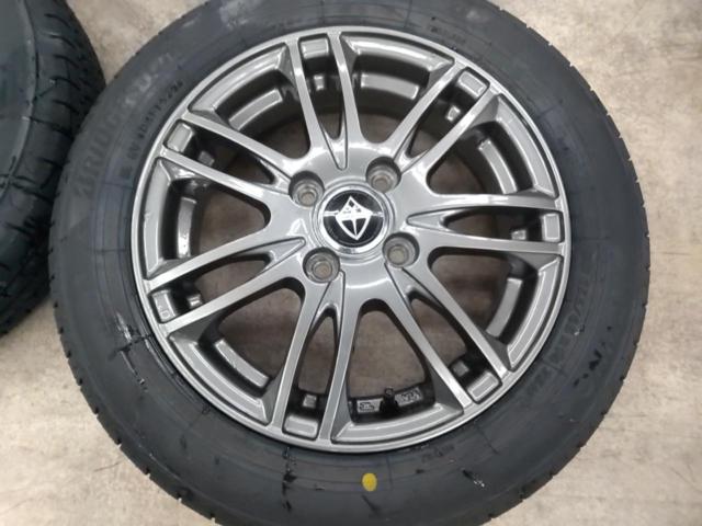 weds VELVA ZS + BRIDGESTONE NEWNO 【未使用国産タイヤ付き!適合軽自動車多数!!】