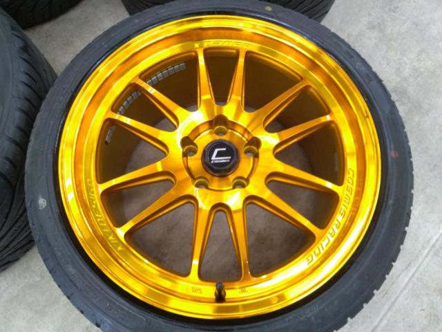 COSMIS RACING XT-206R  + KENDA KR20 【未使用セット!!要ローダウン♪】