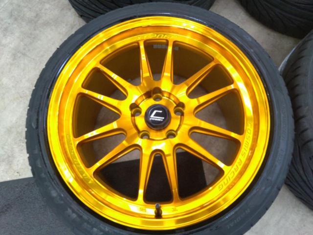 COSMIS RACING XT-206R  + KENDA KR20 【未使用セット!!要ローダウン♪】