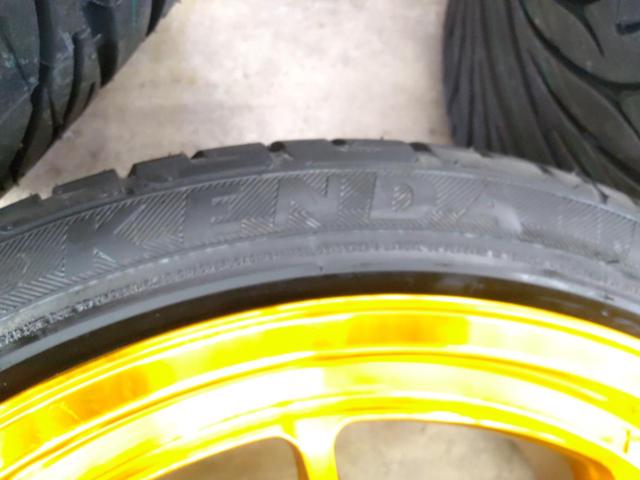 COSMIS RACING XT-206R  + KENDA KR20 【未使用セット!!要ローダウン♪】