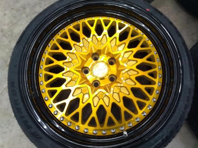 WORK Gran Seeker CCX + WINRUN R330 【30系までアルファード/ヴェルファイア!フーガ等に!!要ローダウン♪】