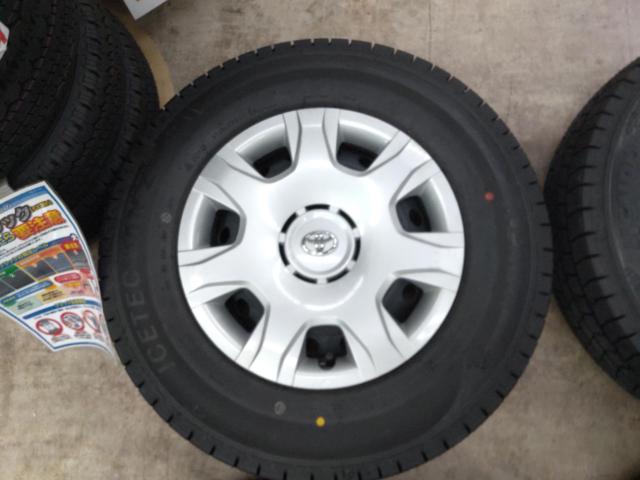 ☆新品スタッドレス☆トヨタ純正  200系ハイエース 純正スチールホイール  + KENDA ICETEC VAN’Z WR01
