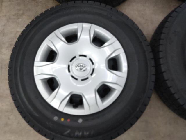 ☆新品スタッドレス☆トヨタ純正  200系ハイエース 純正スチールホイール  + KENDA ICETEC VAN’Z WR01