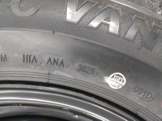 ☆新品スタッドレス☆トヨタ純正  200系ハイエース 純正スチールホイール  + KENDA ICETEC VAN’Z WR01