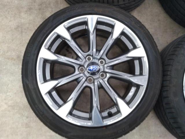 スバル純正 インプレッサスポーツ GT系純正ホイール  + PIRELLI POWERGY +MOMO OUTRUN