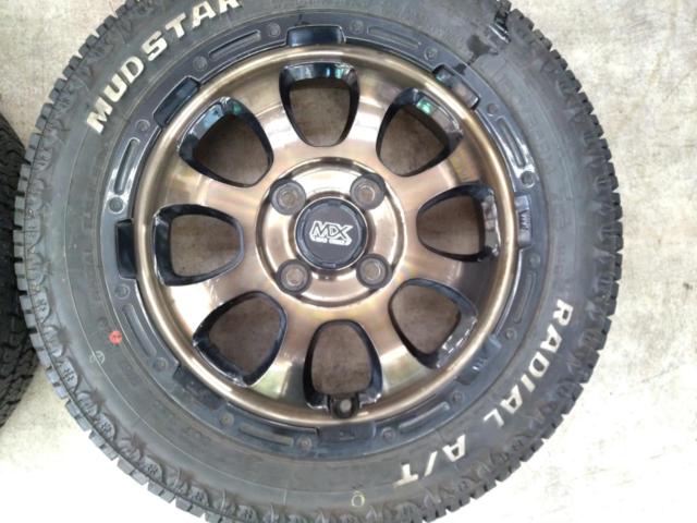 ☆人気セット入荷☆ HOT STUFF MAD CROSS GRACE + MUDSTAR RADIAL A/T 【適合軽自動車多数!!】