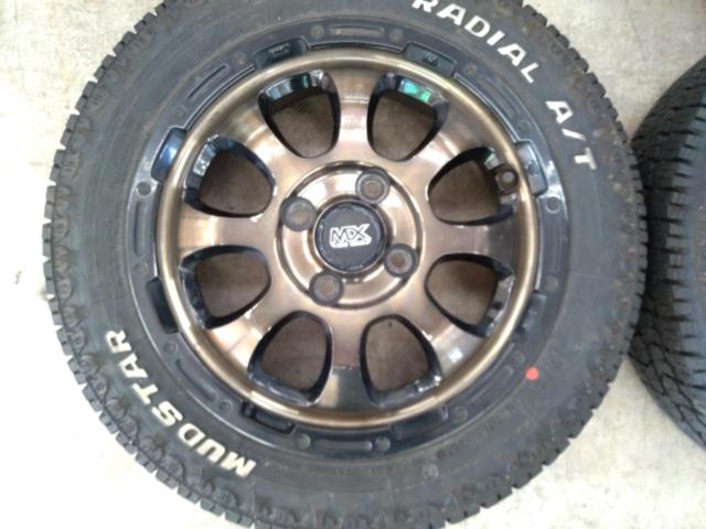 ☆人気セット入荷☆ HOT STUFF MAD CROSS GRACE + MUDSTAR RADIAL A/T 【適合軽自動車多数!!】