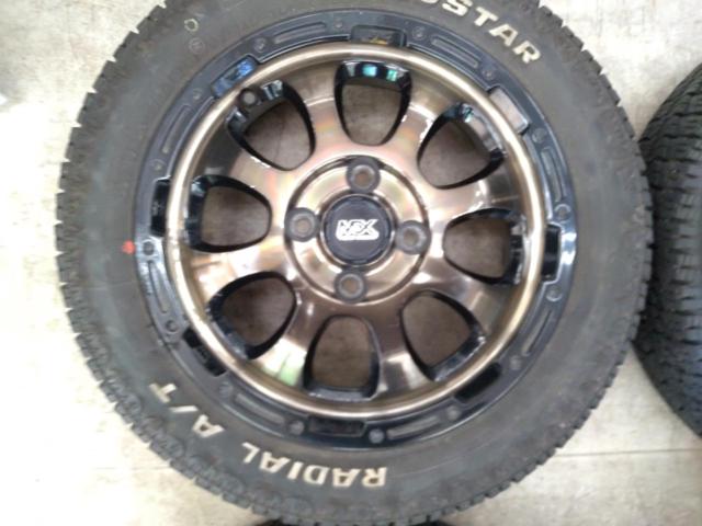 ☆人気セット入荷☆ HOT STUFF MAD CROSS GRACE + MUDSTAR RADIAL A/T 【適合軽自動車多数!!】