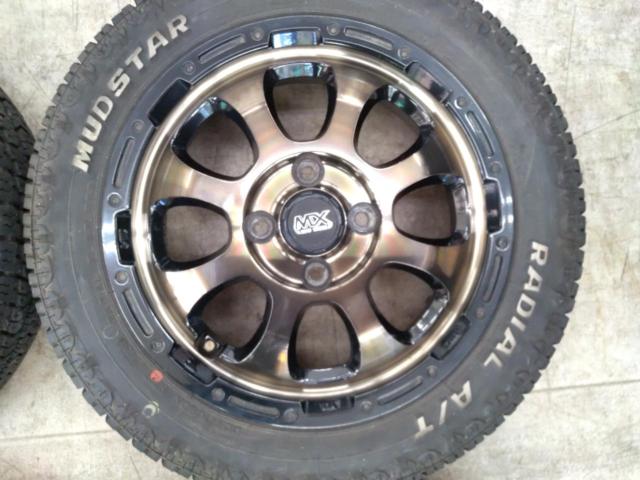 ☆人気セット入荷☆ HOT STUFF MAD CROSS GRACE + MUDSTAR RADIAL A/T 【適合軽自動車多数!!】