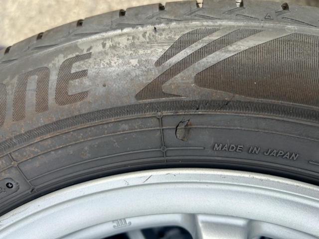 【トヨタ純正】 プリウスα純正アルミホイール+【BRIDGESTONE】ECOPIa NH200