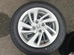 【ホンダ純正】 フィット純正アルミホイール+【BRIDGESTONE】BLIZZAK VRX2