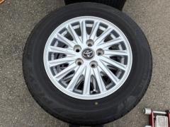 【トヨタ純正】 80ヴォクシー純正アルミ+【BRIDGESTONE】Playz PX-RVⅡ