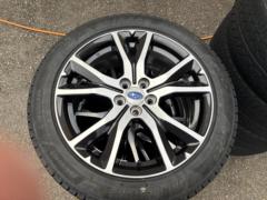 Subaru genuine parts
Impreza genuine aluminum wheels made by ENKEI + BRIDGESTONE BLIZZAK
VRX3