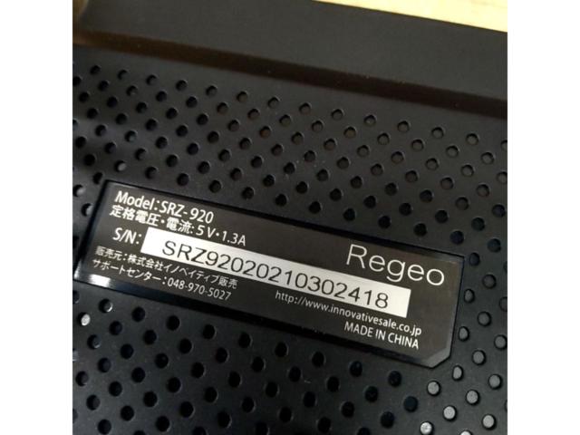※現状販売 Regeo SRZ-920