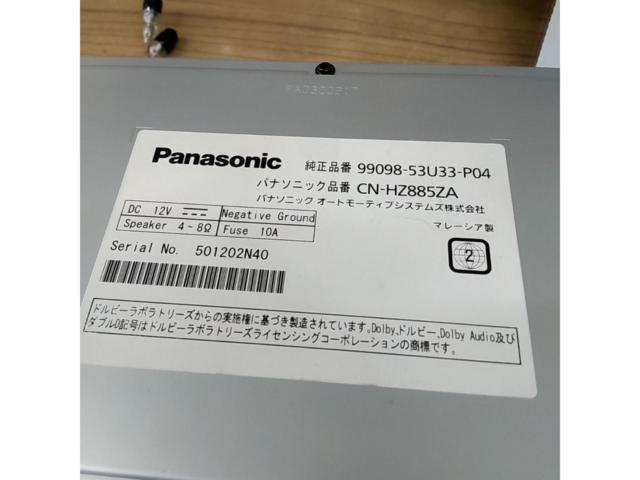 SUZUKI純正OP/Panasonic CN-HZ885ZA