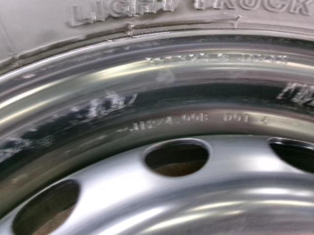 HONDA N-VAN 純正スチールホイール + BRIDGESTONE W300
