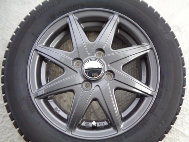 メーカー不明 8本スポーク  + BRIDGESTONE(ブリヂストン) ICE PARTNER2