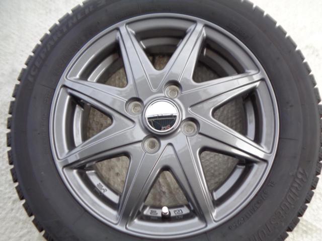メーカー不明 8本スポーク  + BRIDGESTONE(ブリヂストン) ICE PARTNER2