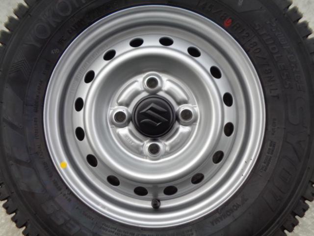 スズキ純正(SUZUKI)  キャリー純正スチールホイール  + YOKOHAMA(ヨコハマ) SY01V