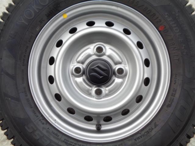 スズキ純正(SUZUKI)  キャリー純正スチールホイール  + YOKOHAMA(ヨコハマ) SY01V
