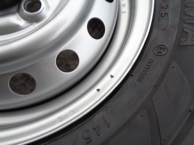 スズキ純正(SUZUKI)  キャリー純正スチールホイール  + YOKOHAMA(ヨコハマ) SY01V