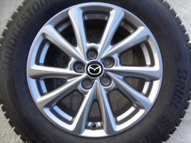 マツダ純正(MAZDA)  オプションホイール  + BRIDGESTONE(ブリヂストン) BLIZZAK DM-V3