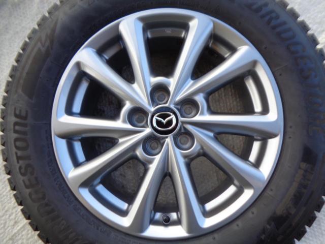 マツダ純正(MAZDA)  オプションホイール  + BRIDGESTONE(ブリヂストン) BLIZZAK DM-V3